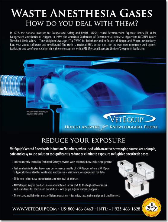 VetEquip, Inc. - Waste Gas Control Ad
